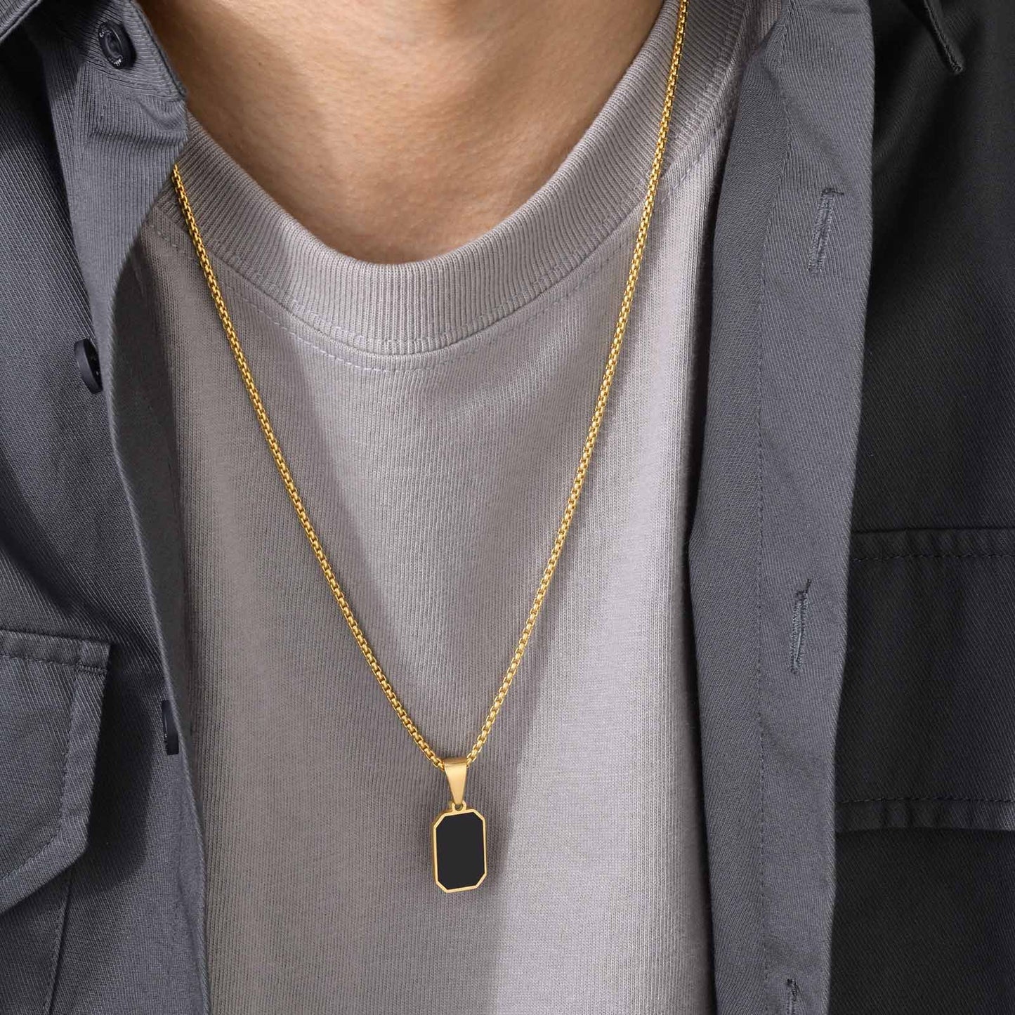 Jose Steel Necklace