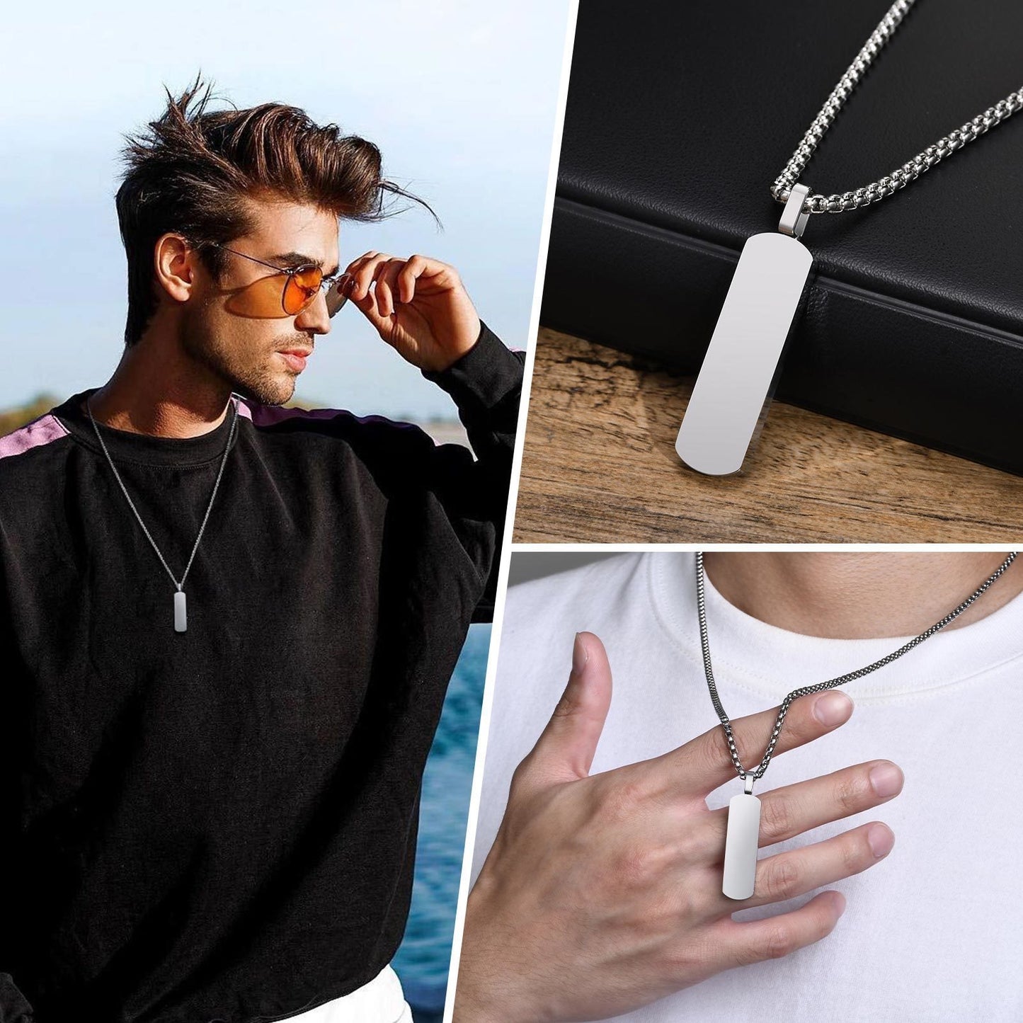 Zuri Steel Necklace