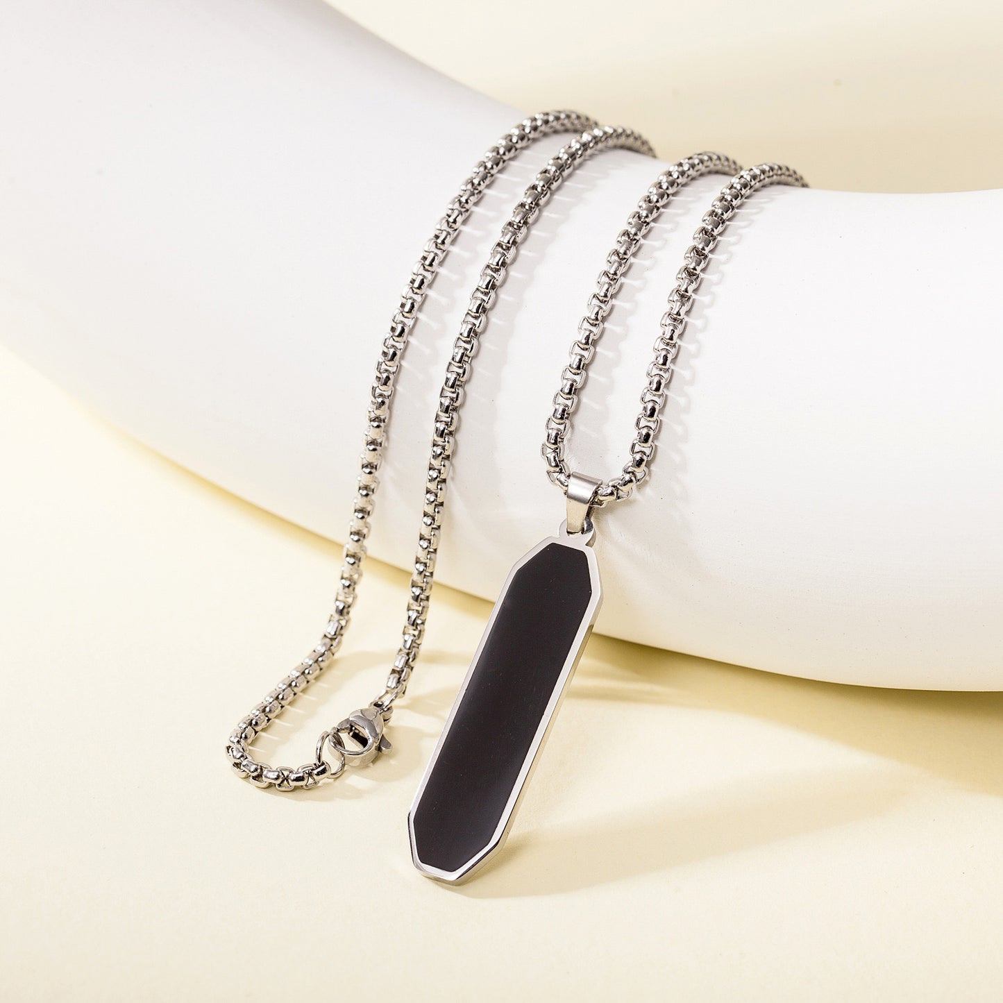 Leo steel Necklace