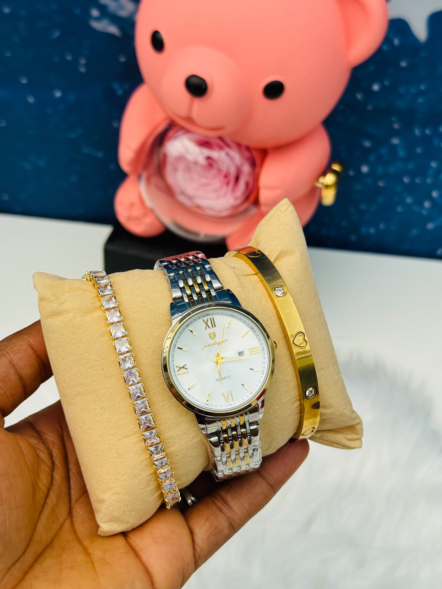Female Watch and bracelet set