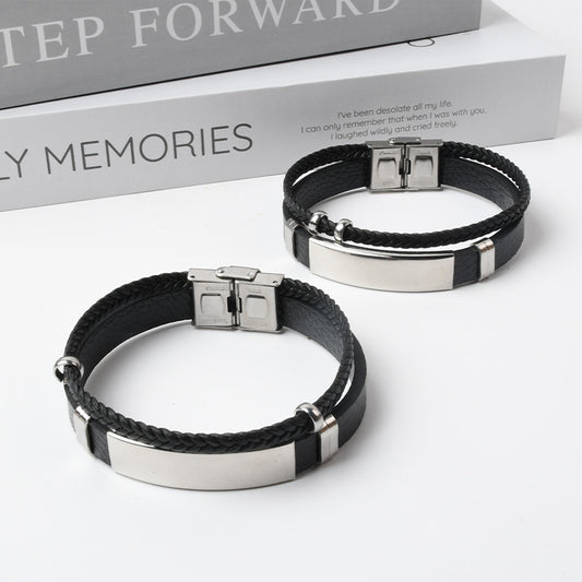 Tiago Leather Bracelet
