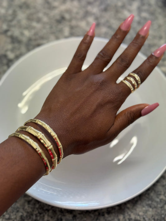 Classy Bangles with rings